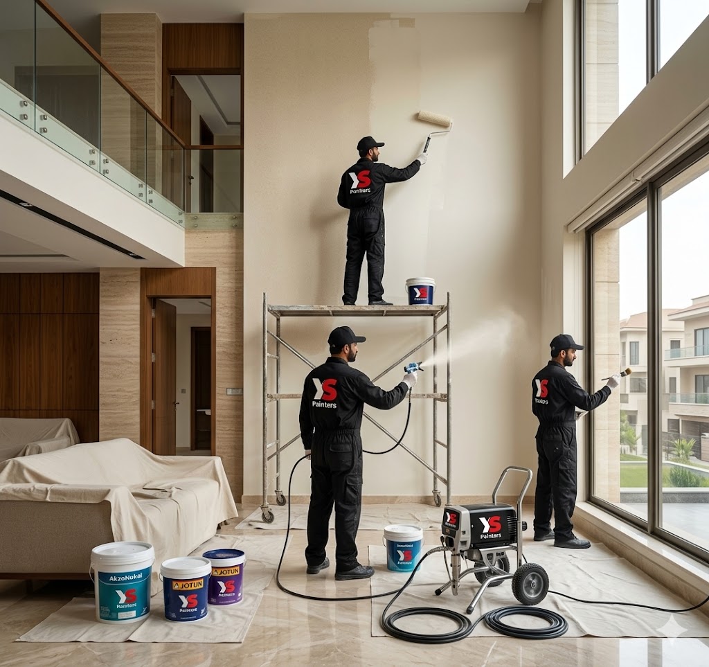 painters20728's tweet photo. 🏠 Looking for professional painters in Lahore?

YS Painters provides premium interior painting, exterior painting,
#PainterInLahore #PaintingServicesLahore #HousePaintersLahore #InteriorPainterLahore #WallTexturePaintLahore #WoodPolishLahore #CommercialPainters #LuxuryHousePaint https://t.co/fsEdrgXZmW