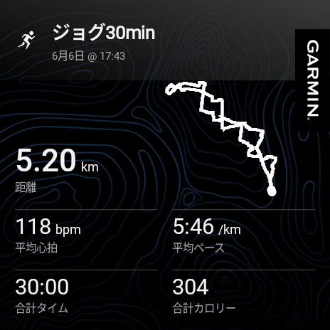 Bachakov's tweet photo. 30分ジョグ
今日は腰の調子がよかった😆
やっぱ仕事で長時間座ってるとアカンわ
#ランニング #running #runner #ギックリ腰 https://t.co/KZ8fOi1Mio