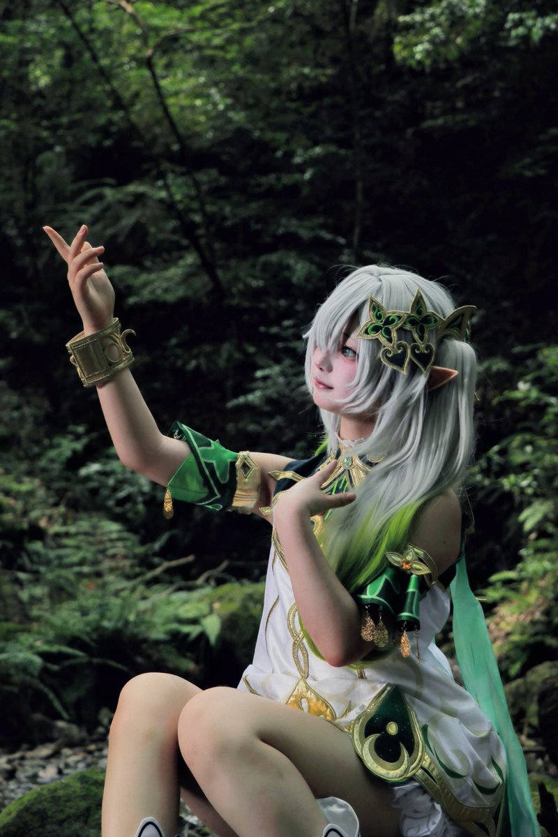 banuunanohina's tweet photo. Cos/ナヒーダ

📸@VRCpaprika 
#あに森 https://t.co/FWrbuup8a0
