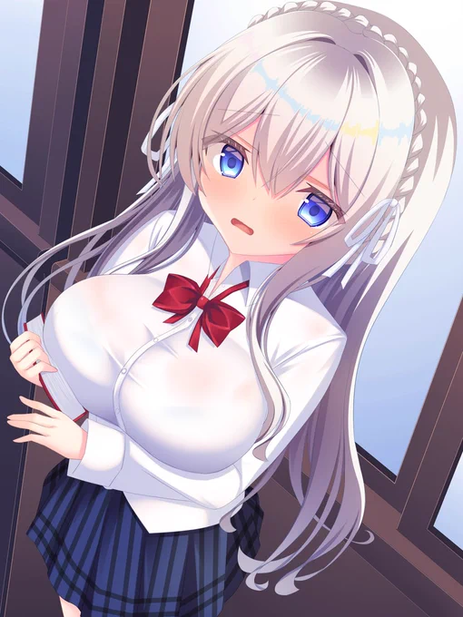 新作CG集発売しました! お隣に引っ越してきた白髪の女の子とイチャイチャあまあまな毎日を過ごすお話です 作品ページはプロフィールのウェブサイトからお願いします