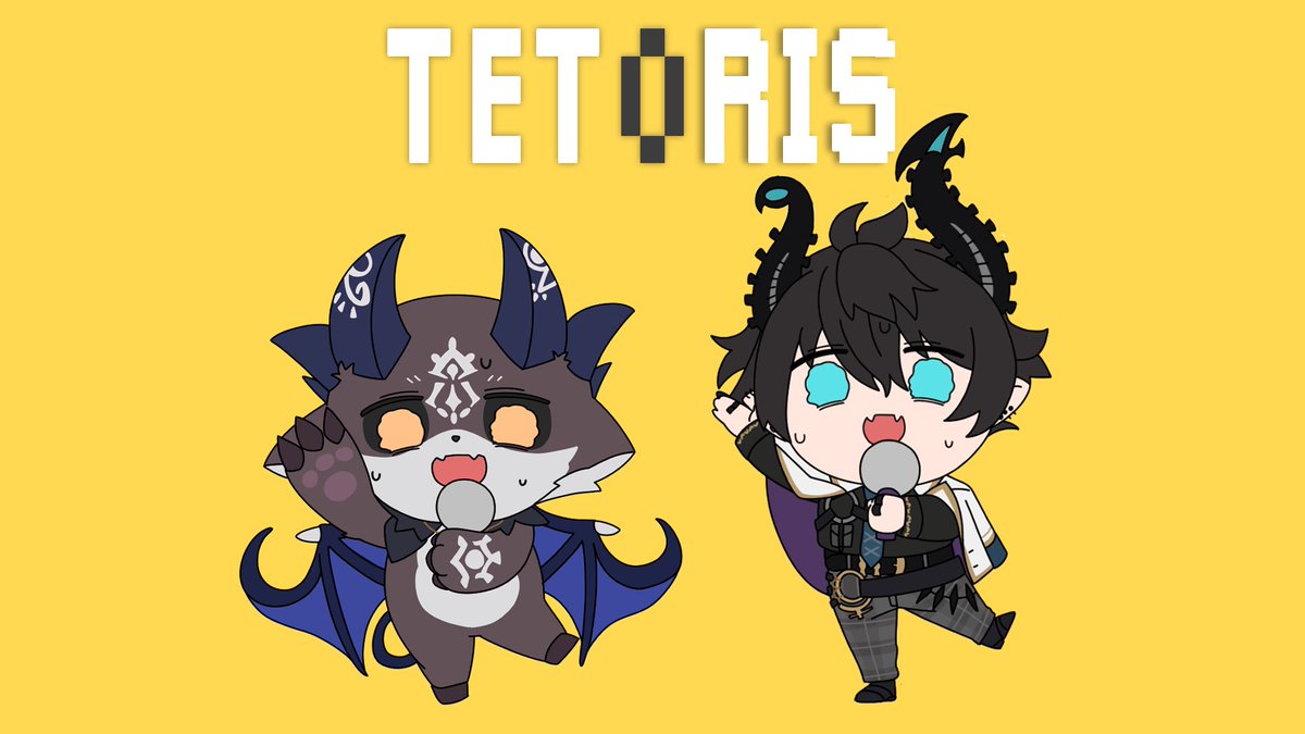 RenZott0's tweet photo. テトリスデビルとぷよぷよエイリアンカバーが来た！
Tetoris duet cover w Debi out now! 👿😈 
https://t.co/8pOyZDRB1s https://t.co/unyQNTKulY