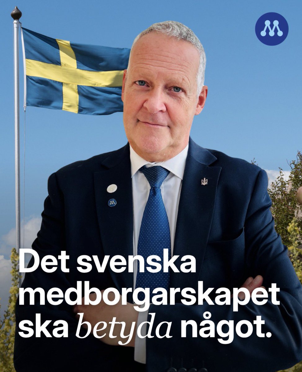 Ericson_ubbhult's tweet photo. I dag stärker vi värdet av det svenska medborgarskapet. Läs mer på https://t.co/d60Su3ckwr https://t.co/UWW3JOrde4