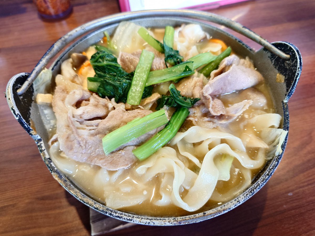 Harile_'s tweet photo. 夜ご飯はほうとうを食べました。おいしかったです。 https://t.co/WRucVzjxTY
