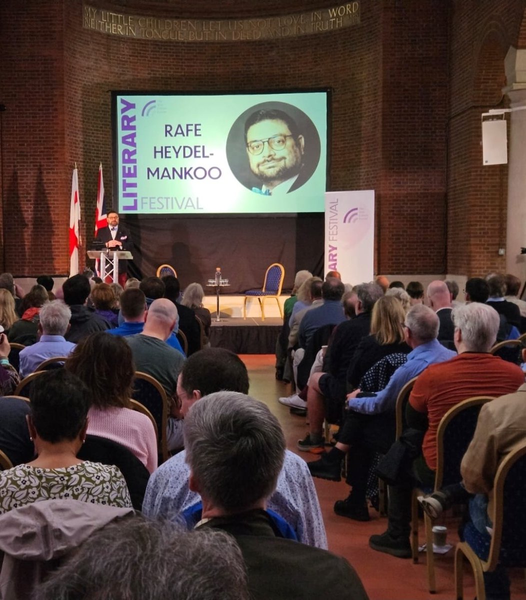 RafHM's tweet photo. I was pleased to open day 2 of the 2nd annual @NewCultureForum Literary Festival, an important addition to the free speech calendar

As woke groupthink has captured other Lit Fests, we decided to create our own genuine free speech Lit Fest

We platform those who've been deplatformed at other Lit Fests, where all diversity is embraced except diversity of thought & opinion.

#NCFLitFest