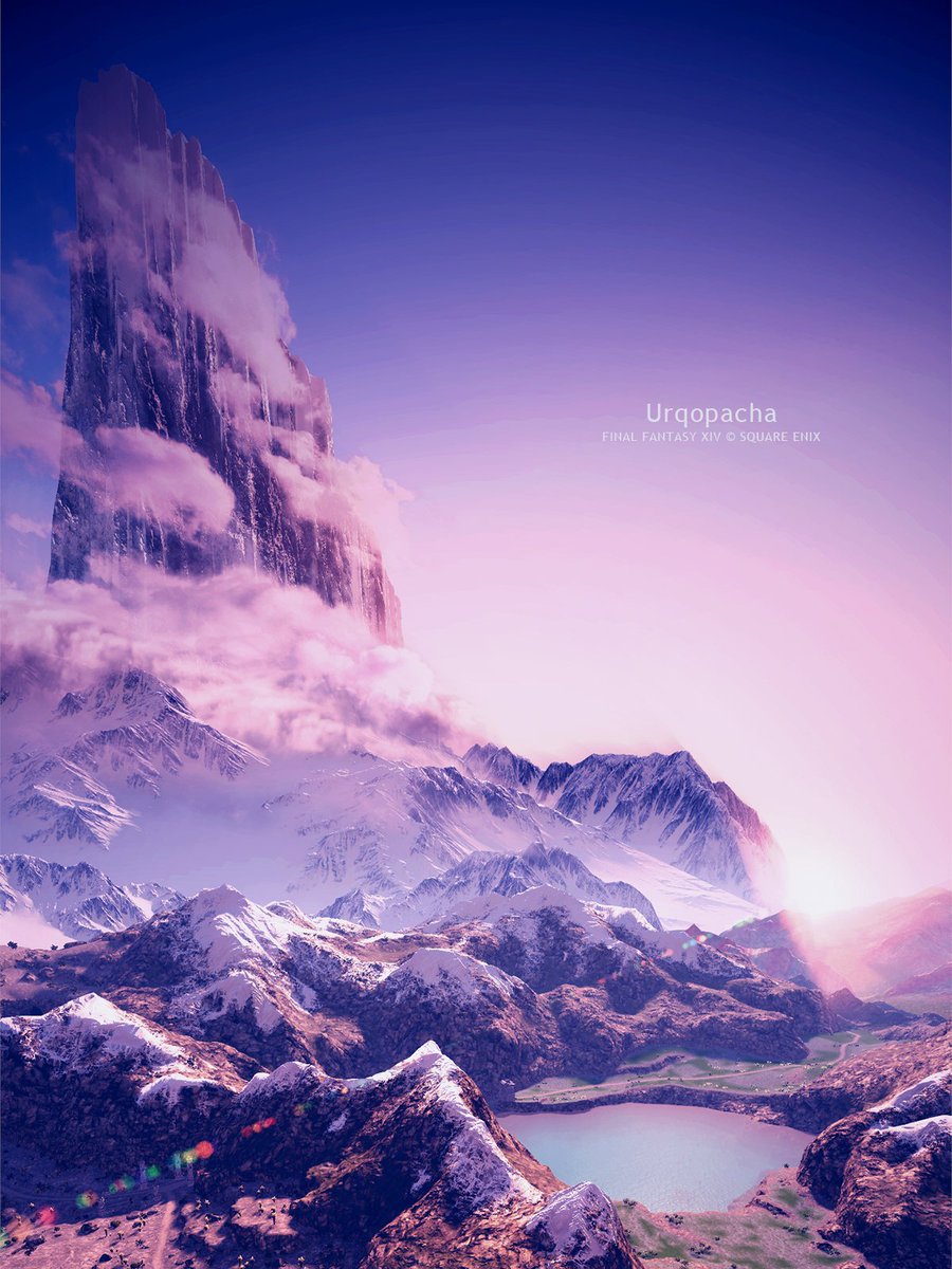 CEL_XIV's tweet photo. オルコパチャ 
#FF14SS #FF14風景
夕日がさしたあなたの顔は https://t.co/MtaxZ1nsJr