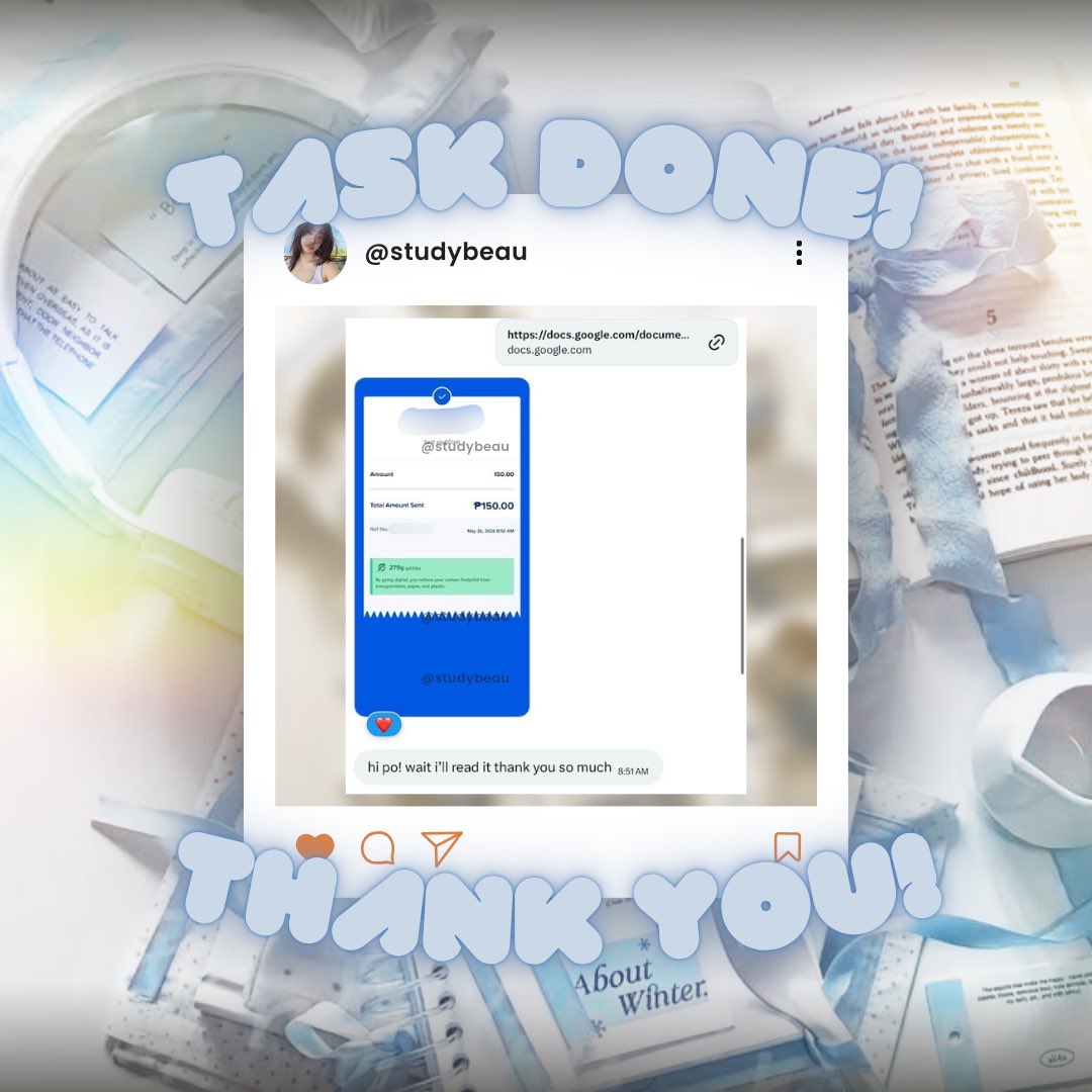 studybeau's tweet photo. . . . another humanizing task !

want affordable humanizing services? i gotchu! thank you so much for trusting me <3

#beaureceipts

t. humanizing ai turnitin lf commissioner clients ph ww https://t.co/HtJBKiVt7n