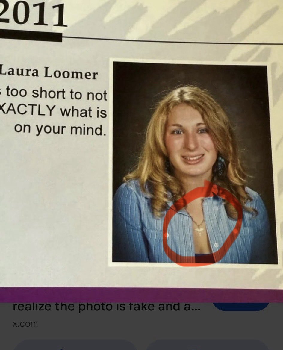 ED_HARDEE's tweet photo. @LauraLoomer Hey there “fiesty (*FAKE) jewess” is that a big ole cross I see around your neck? That’s (@GavinNewsom voice) INTERESTING…. Juuuuussst INTERESTING 🤨. https://t.co/I5NWcZ8aKa