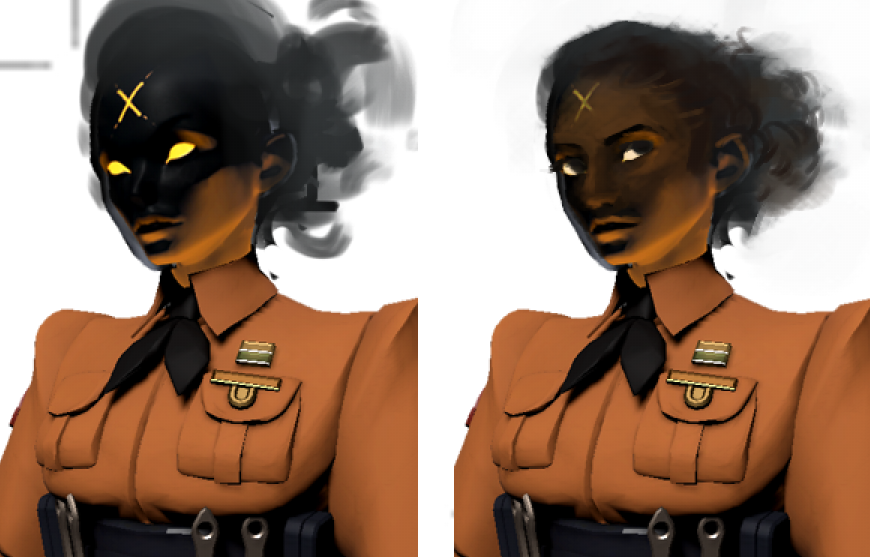 grimmdarrk's tweet photo. black woman magic just so u dont get it twisted #deadlock #haze https://t.co/8SYVjV9FDg