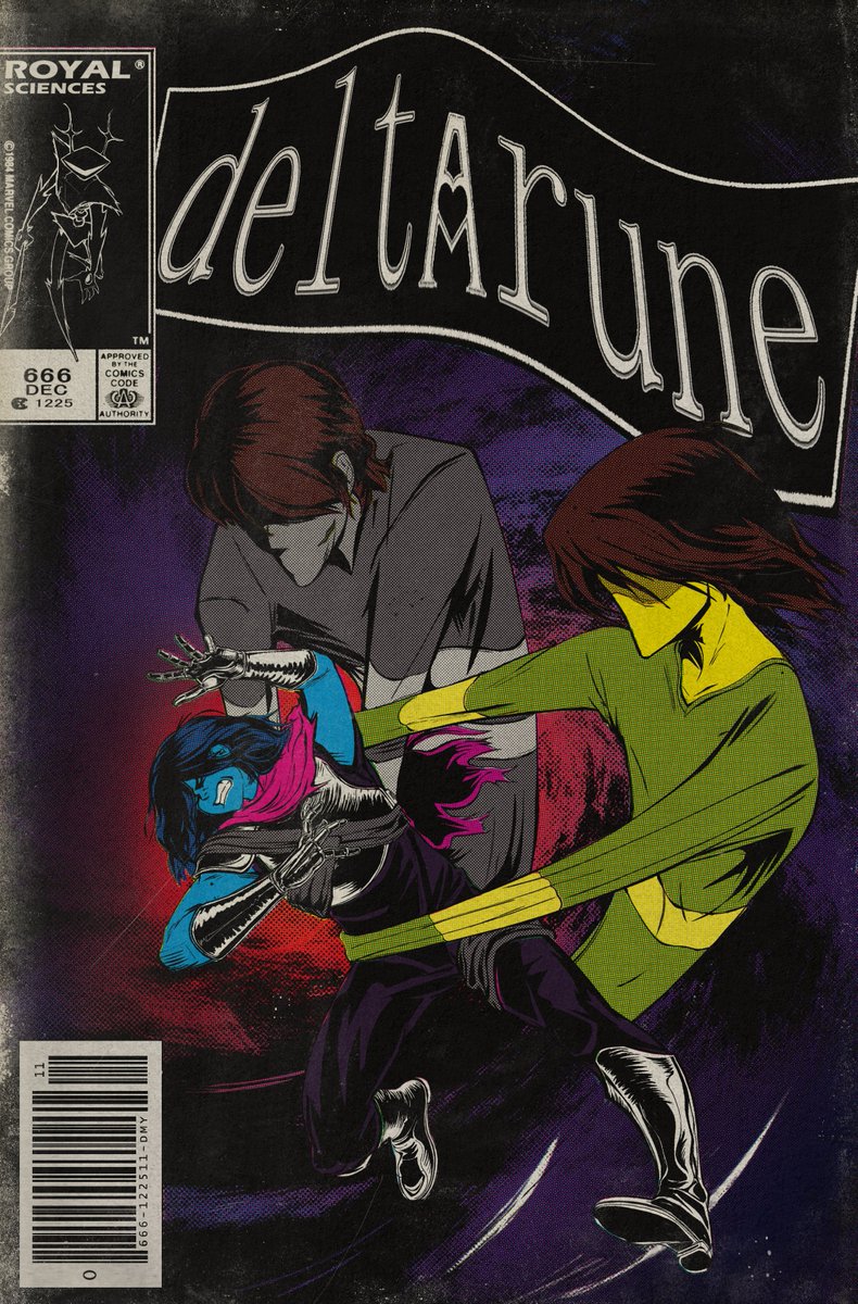 JOEYMOTHERSON's tweet photo. Toby Fox's run of Deltarune (1984) is high key underrated https://t.co/HC5Ca4dHEF