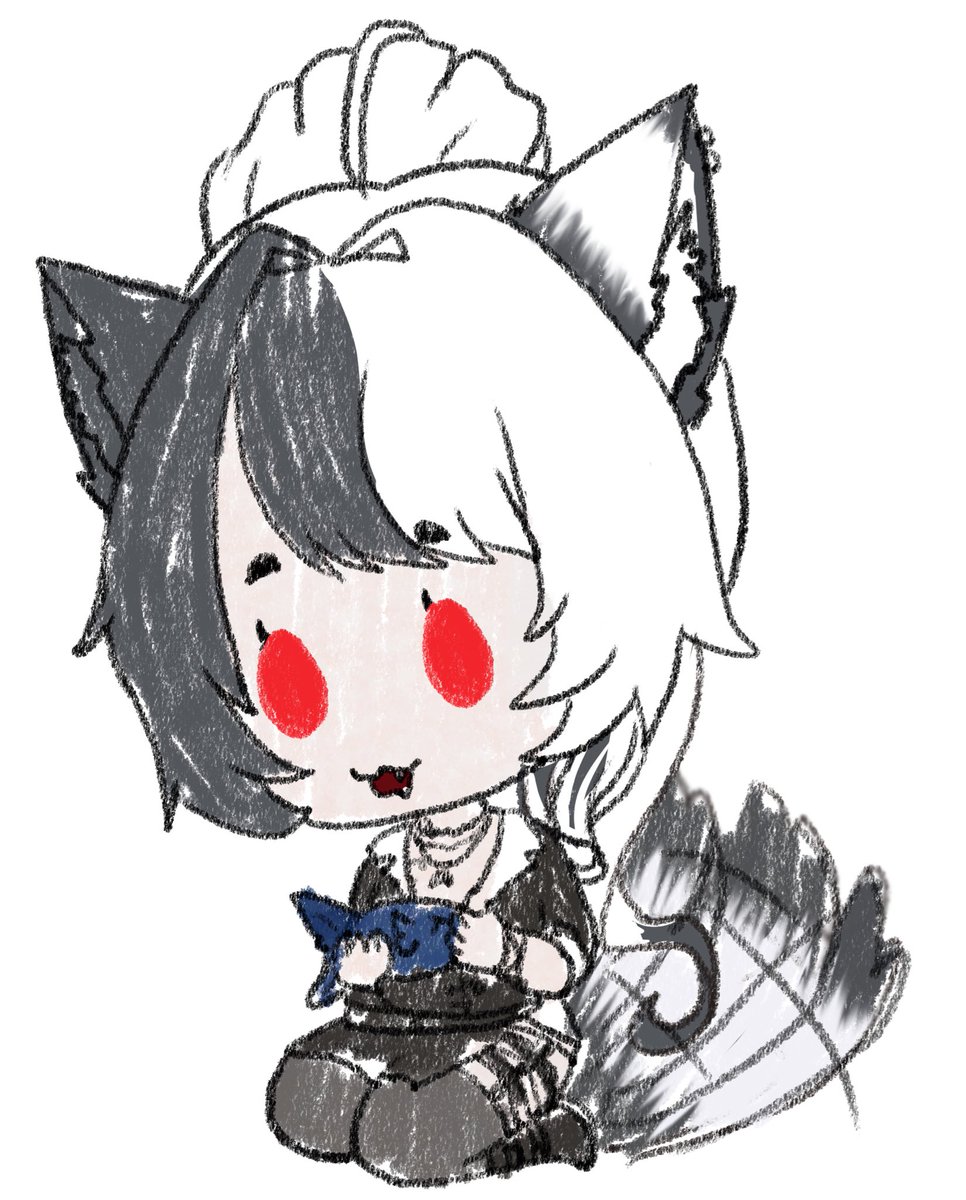 yutacye's tweet photo. @MissVictoriaVee Mmm fish.
Tail wagging intensifies???

(I can make a version without the tail wag if you want KEKW) https://t.co/cQSeLF8dpT