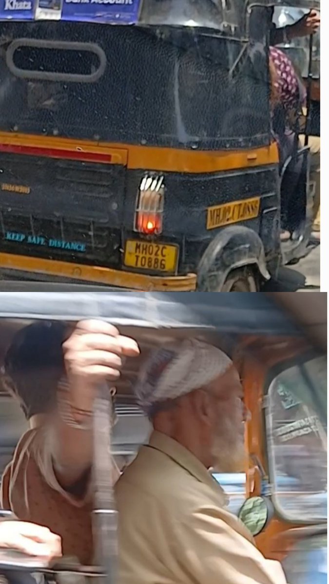 gala_vinit's tweet photo. Andheri West - Sharing Rickshaws carry 4 passengers. 1 passenger sitting next to driver. Extremely dangerous and unsafe. 1 Pick up point is on Veera Desai rd, Opp empire studio. @MTPHereToHelp
@MumbaiPolice
@TransportofMAHA
@AndheriPS
@RoadsOfMumbai
@NagrikPratigya
@MORTHIndia https://t.co/5areAJFzwO