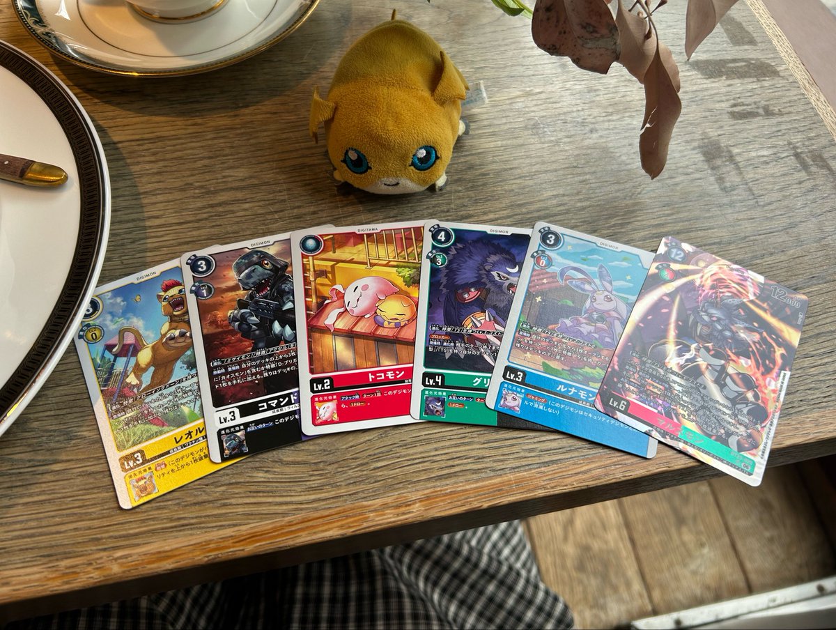 miyanery's tweet photo. #イチニチイチデジカチャレンジ 🍞

#DUALREVOLUTION
マルスモンだぁ、、！✨🥹🙏
#トコモン可愛すぎるけどどうする
#TS握るしかないけどどうする
#マルスモンいくか
#あと12パック
#デジモンカードゲーム 
#digimon #デジカ https://t.co/c34pCcK5PP