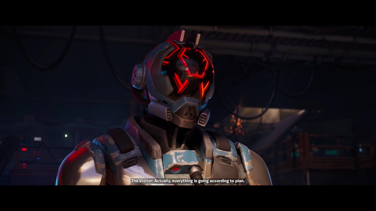 AlexLeak__'s tweet photo. LORE - IL N'Y A PAS DE TIMELINE ALTERNATIVE ‼️🔥

-> Il n'y a qu'un seul Point Zéro, le Visiteur Inconnu était Géno 👀

#Fortnite https://t.co/YVkfXoBb5B