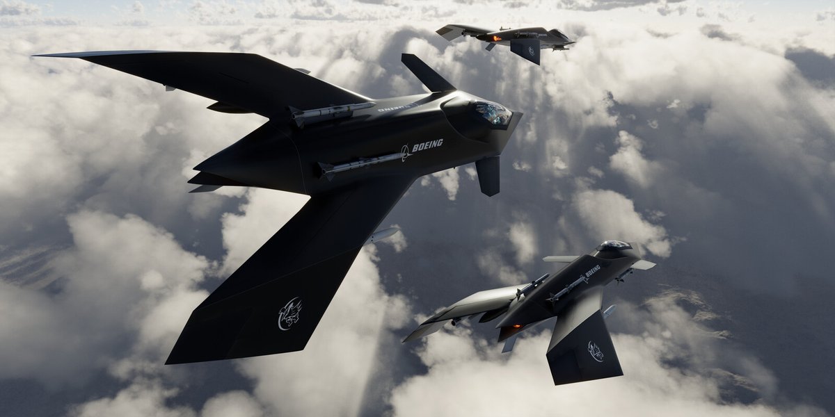 Mach3Plus's tweet photo. @Aviation_Intel To be honest the phoenix’s tail looks more like a Bird of Prey with canards. https://t.co/TGeYOm0Ehy
