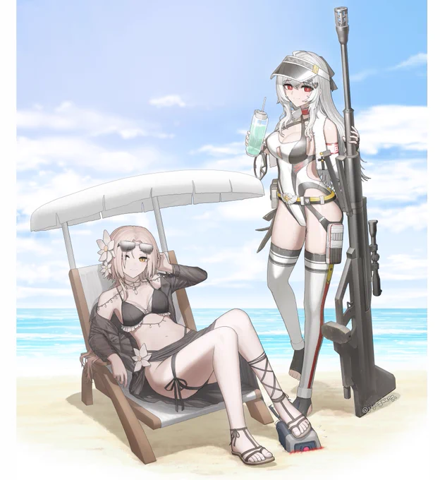 IWS 2000 &amp; AUG 같이 있는 모습