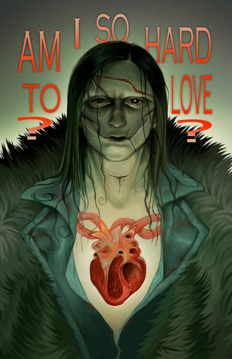 Scaranto0's tweet photo. Am I so Hard to Love? 

#frankenstein https://t.co/UgjS8xvbSs