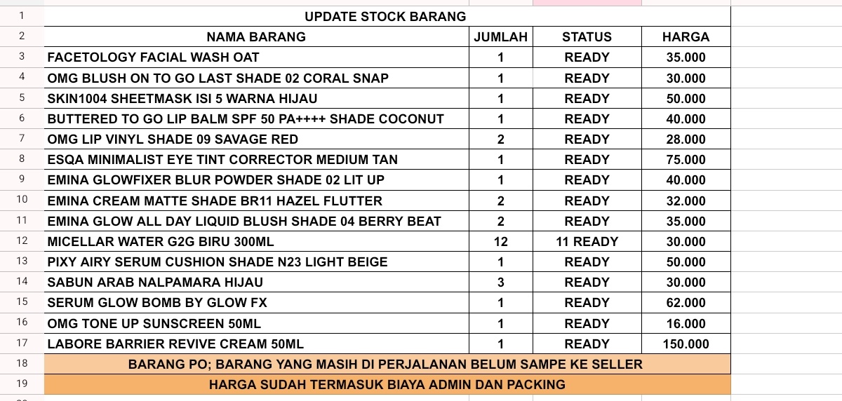 da| jual skincare makeup murah🤪🤍 tweet media
