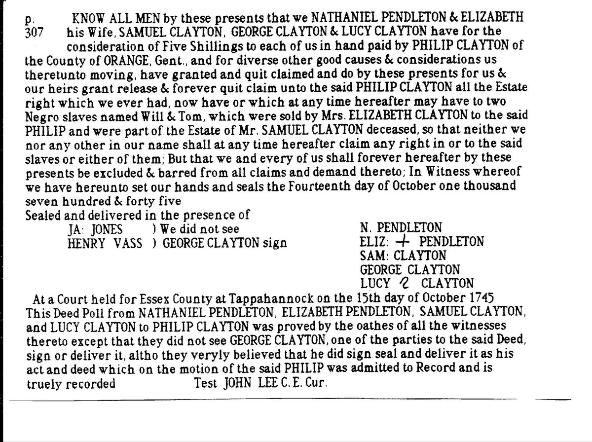ObligedFriend's tweet photo. @RabbitsChasing @NeoMatrixS @RepNancyMace Colonel Samuel Clayton is a direct paternal ancestor. https://t.co/nBQLAjzGTo