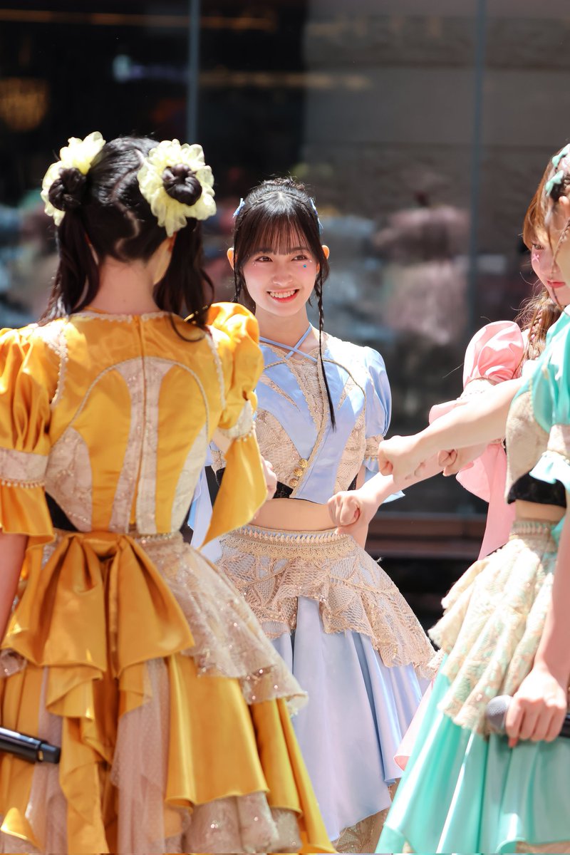 Kyokuma0519's tweet photo. 2026.06.06 「森羅ばっしょー」
リリースイベントin福岡🍜

ばってん少女隊～だっー！

#ばっしょー
#柳美舞 https://t.co/jJT9uRK0oa