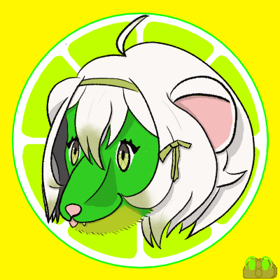 Boulder_VIII's tweet photo. Fanart of @Limealicious. Tried my best to make her look like a lime-colored ferret. Been a while since I've drawn. https://t.co/ZVZ4pywhhu