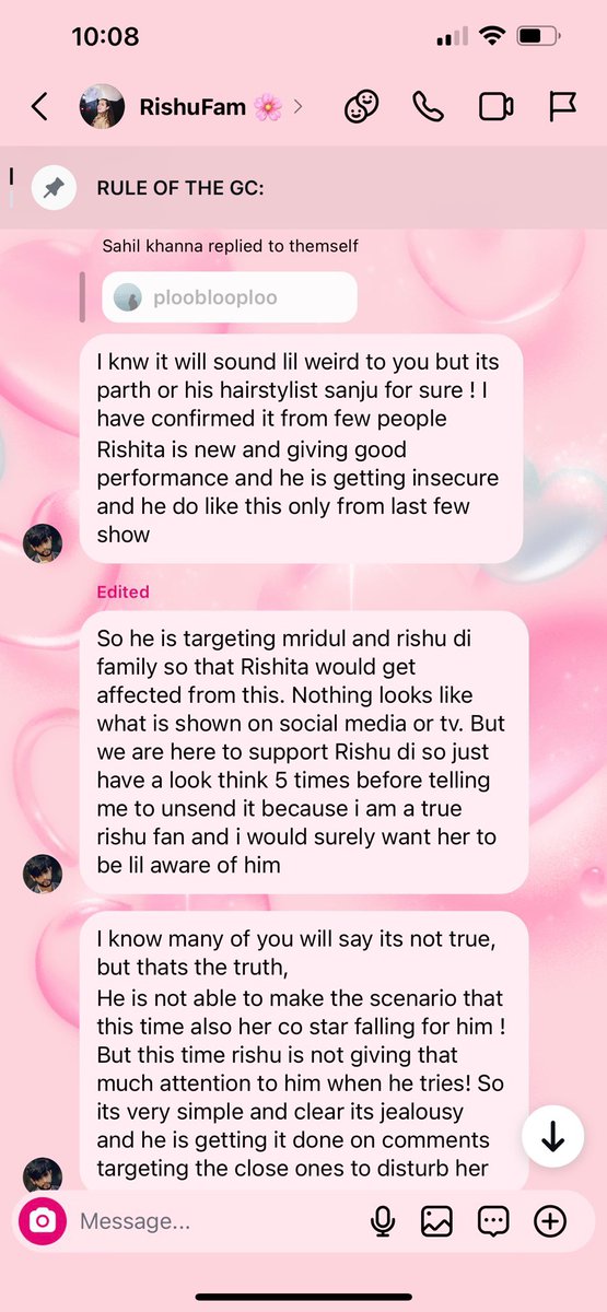 Akhiawal's tweet photo. It's Okay if you guys want rishita &amp; her bf on the show(Yes he is a baggage) but stop saying "No one is Saint in this matter,Parth was at fault too,Parth could've fixed it,rishu wasn't unprofessional" I mean you can be blind for your ship,we aren't

#ParthSamthaan #SeherHoneKoHai https://t.co/uwSM4JzEyL