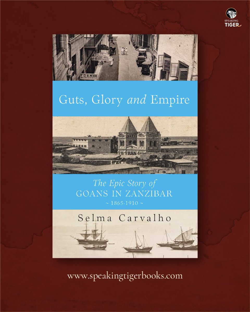 speakingtiger14's tweet photo. In this compelling work of history set against Europe’s ascendancy in Africa, Selma Carvalho restores South Asian voices to Indian Ocean histories.
‘Guts, Glory and Empire’ is available nationwide.
#GoansInZanzibar #GoanHistory #ModernHistory https://t.co/oxBYme0woo