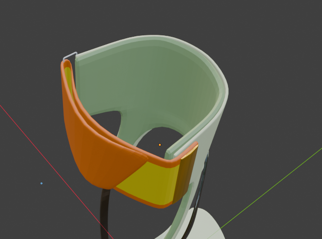 ikaikapo's tweet photo. 本日のblender。BKのベルトとプレートを追加。ベルトはボーンで曲げてます���。だいぶそれっぽくなってきたね。 https://t.co/O7sWAVfaes