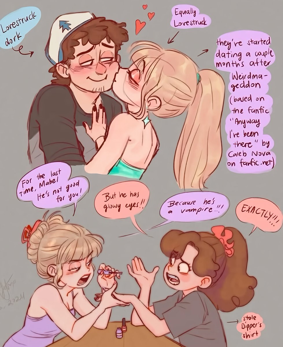 Universal4karts's tweet photo. Gravity Falls "College AU" 💕💕 https://t.co/ELoT9HlsmF