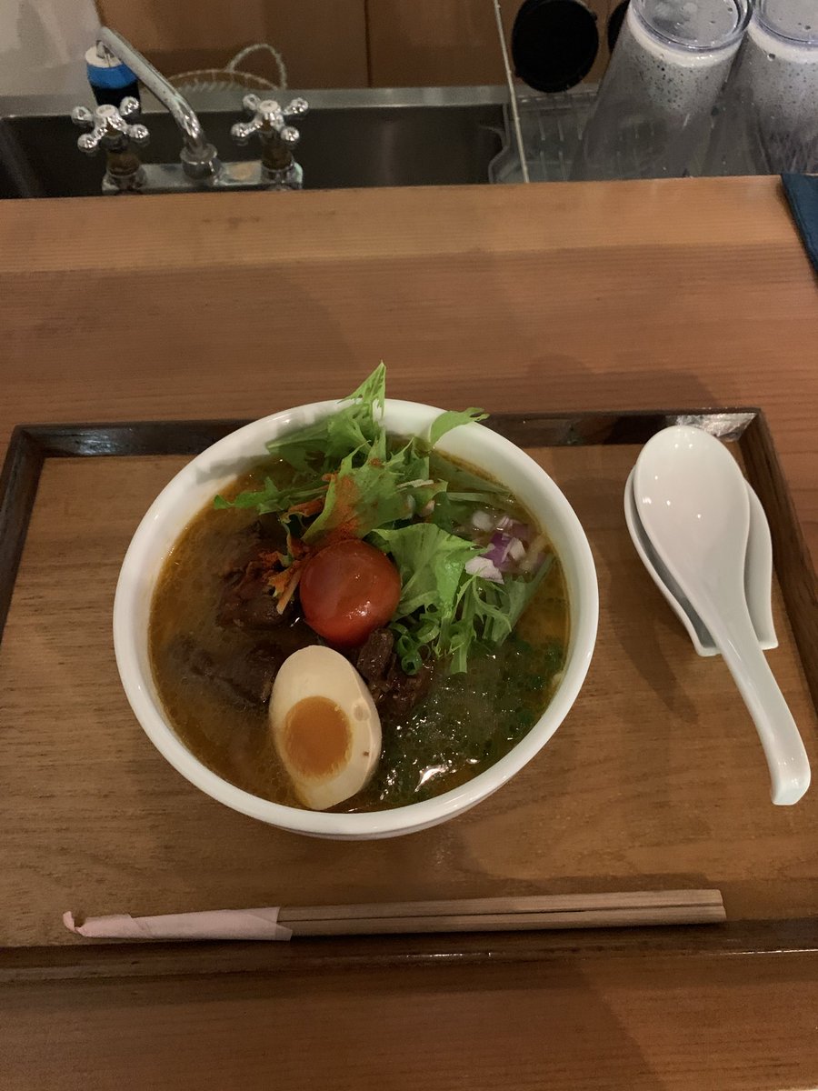 m_project1987's tweet photo. 昼はラーメン https://t.co/hG5ZtylQ1V
