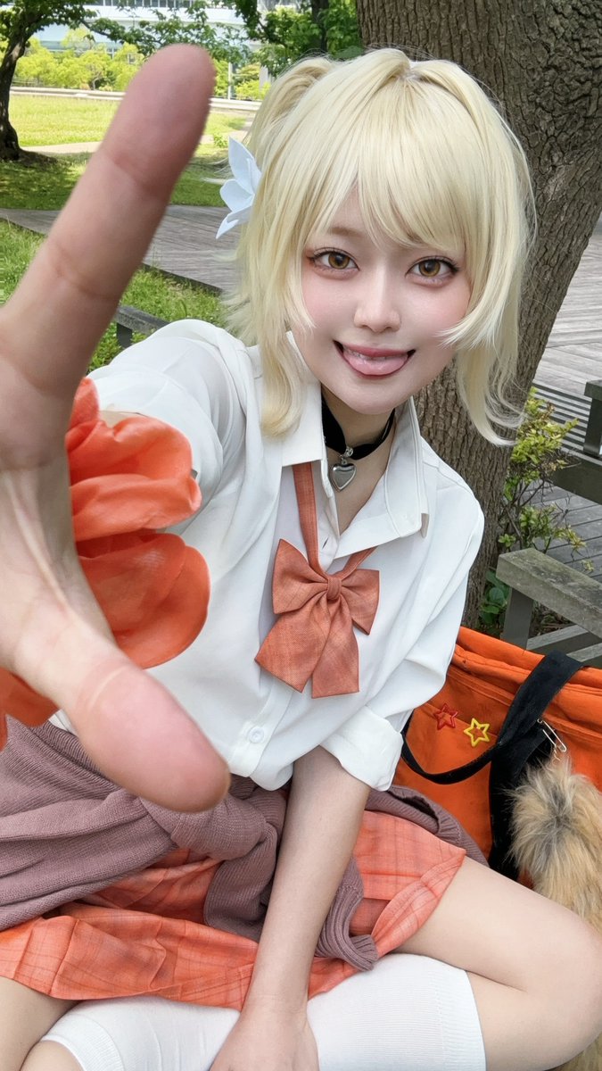 syokupan_natto's tweet photo. 🧡宮下さんギャルヶ咲のすがた🧡 https://t.co/VIqPLcbrc0