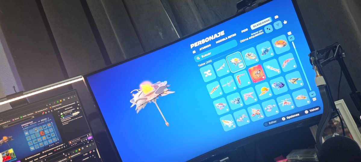 Chincoyaluna's tweet photo. No está nada mal el paraguas de esta nueva temporada eh #fortnite @Fortnite_ES #twitch https://t.co/ZlZolRtgFl