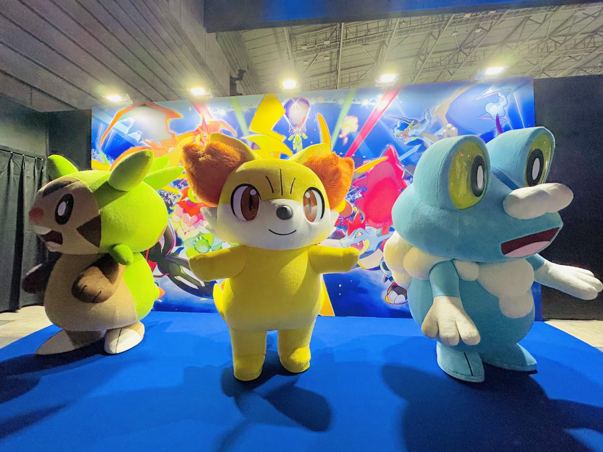 ハリマロン、フォッコ、ケロマツ ずっとかわいすぎる…🥰 ハリマロン