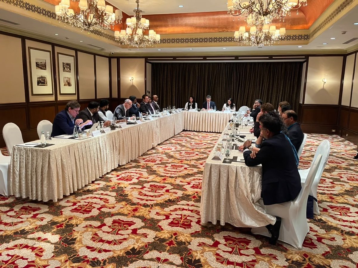 EU_in_India's tweet photo. It was a packed day for @EUAmbIndia in Bengaluru yesterday! 🇪🇺🇮🇳 → Meeting with @CMofKarnataka → Participation in #TheHinduHuddle2026  → Engagement with the EUMS Counselors &amp; European businesses → Strengthening #EUIndia ties in tech &amp; trade. 

More collaborations ahead! https://t.co/tFCv8gt83P