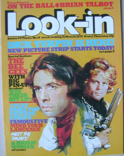 BraxM's tweet photo. Dick Turpin begins on @TalkingPicsTV today at 6.25pm with the very first episode. Richard O'Sullivan, who plays the famous 18th-century highwayman, was featured on the cover of Look-in magazine several times. https://t.co/27RsvvHysP