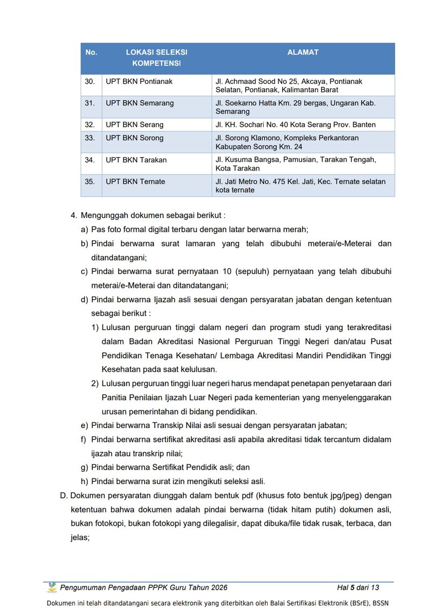 p3kcpns's tweet photo. Untuk ketentuan mendaftar PPPK Sekolah Rakyat 2026, serta tata cara bisa teman-teman lihat pada gambar berikut. Kami juga sertakan titik lokasi tes yang bisa teman-teman pilih. https://t.co/0lJDTvsP4c