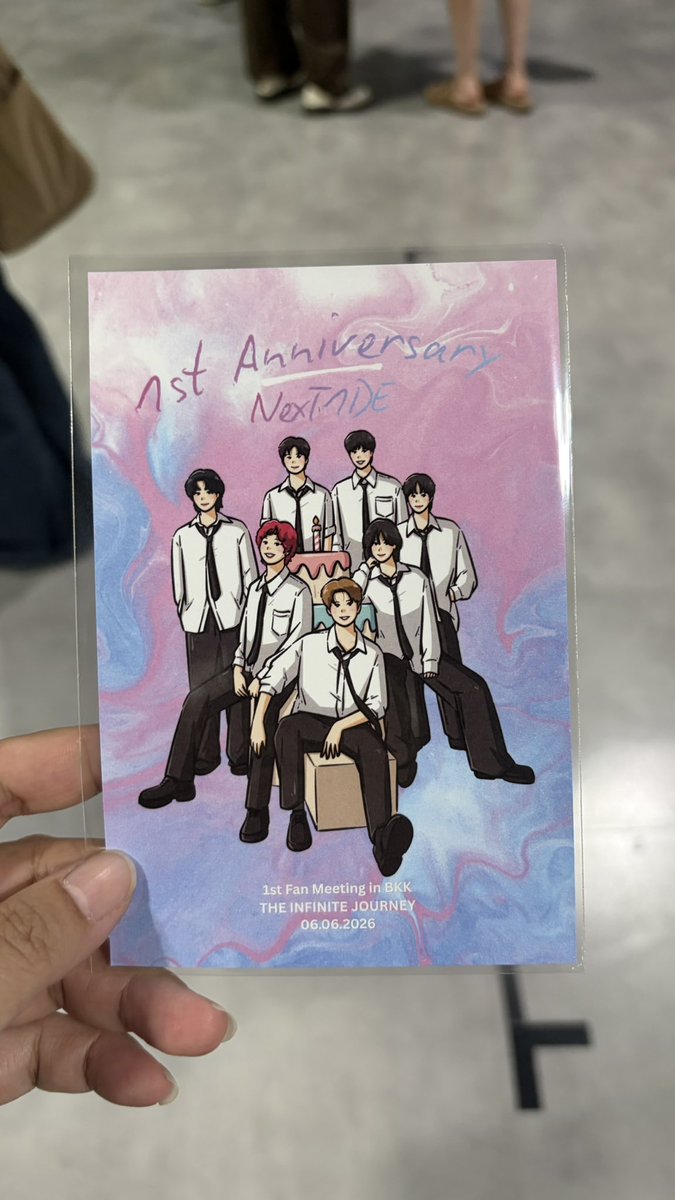 Wakaba_Tsuuyaku's tweet photo. น่ารักมาก ถามแอคไม่ทัน 
NFINITE JOURNEY WITH NexT1DE
           #NT1_1stTHFanmeet
#NexT1DE
#NexT1DE_1stFanMeetingBKK https://t.co/7PNJwPIIiq