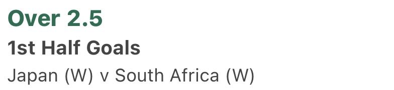 WFootballTips's tweet photo. £25 ➡️ £100 Challenge!

BET 1: £25 pays £35
Country: International Women's 

Like if you are on 💚 https://t.co/bI0Gqo1AUO