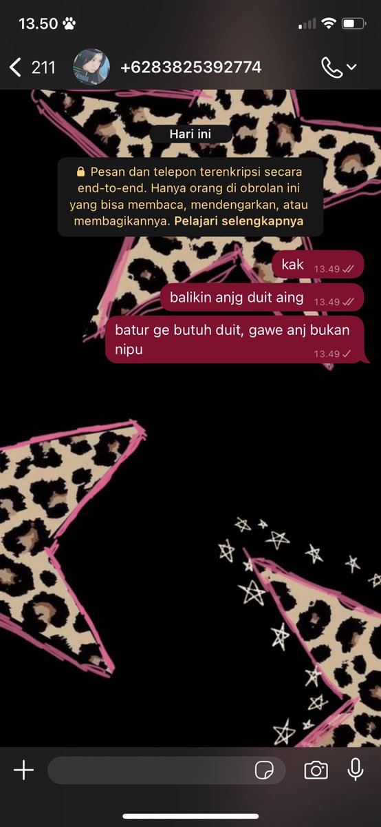 cameooo_o's tweet photo. +6283825392774 nipu jualan apk prem nih #zonauang #zonajajan #zonabu kasian cari uangnya hasil scam 😭 duitmu ga berkah beb https://t.co/rfYQeHavMH