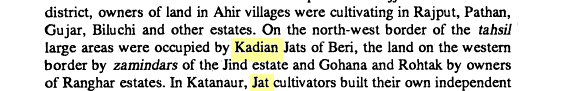 dailyjusteen's tweet photo. Oh Kadian bhi he 64  Abir clans me, itna copy itna

Kadian Jats- held the territory and town of Beri from town immemorial,  Beri pargana mentioned in their possession in Ain. Noted by British as being a little independent commonwealth and strongest faction in Haryana. https://t.co/A8a2N2GjSz