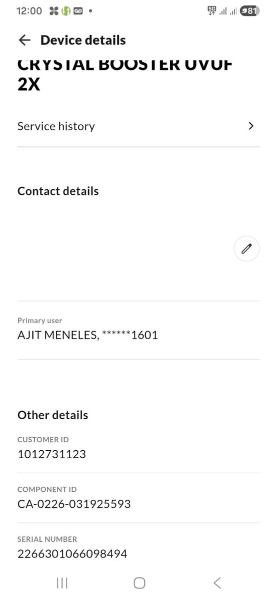 deon_menezes's tweet photo. Extremely disappointed with @EurekaforbesIN. My water purifier is only 3 months old and still under warranty, yet warranty filter replacement/service is being denied. This is unacceptable customer service. Requesting immediate resolution and warranty support without further delay https://t.co/ybxdHqHmsR