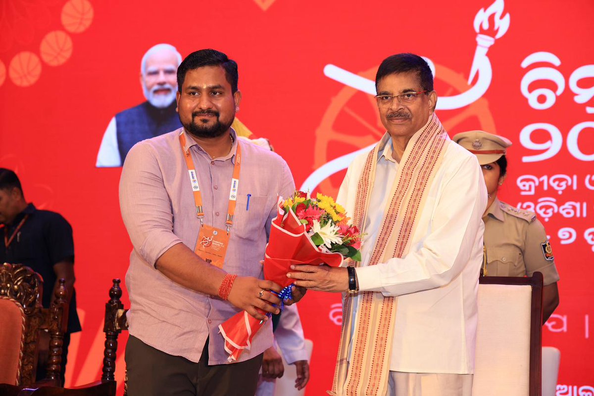 sports_odisha's tweet photo. The two-day Chintan Shivir 2026, organised by the Sports & Youth Services (DSYS) was inaugurated today by Hon’ble Governor, Dr. @DrHariBabuK in the presence of Hon'ble Minister, Sports & Youth Services, Sri @suryabanshibjp, Commissioner-cum-Secretary, Sri Bhupendra Singh Poonia, IAS, Paralympian & Padma Shri, Smt. @DeepaAthlete, President, @TheHockeyIndia & Padma Shri, Sri @DilipTirkey, Vice President, @WorldAthletics, @Adille1 and General Secretary, Swimming Federation of India, Sri Monal Chokshi.

The event brought together leading sportspersons, administrators, coaches, and experts to deliberate on strategies for strengthening Odisha’s sporting ecosystem and accelerating the state’s journey towards sporting excellence.

#OdishaForSports #ChintanShivir2026