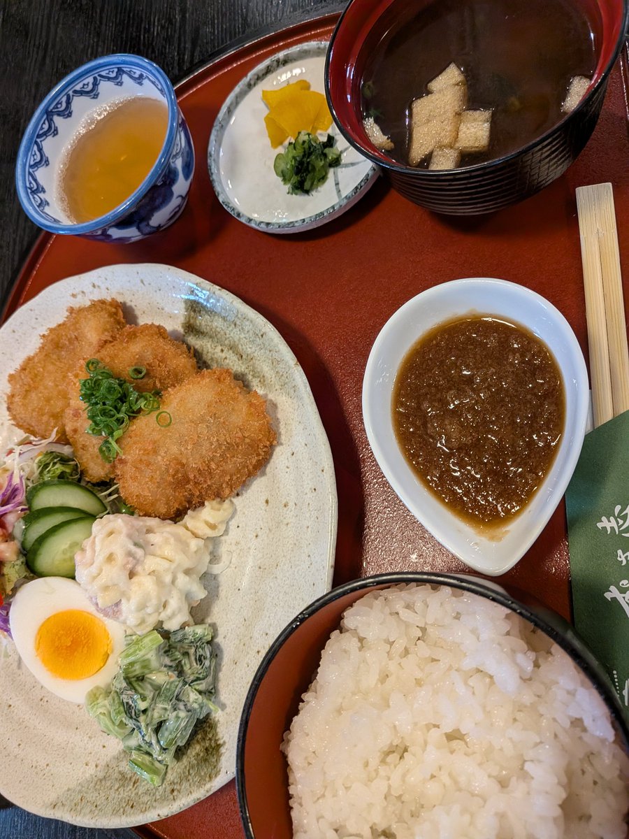 asobinahare's tweet photo. 今日、６月６日で農協出荷終了。
ずいぶん休んでないから
明日は朝寝したいなぁ〜
今日は徳島でお昼ご飯 
美味しかった🩷

＃ドライブインむさ志 https://t.co/Qad7iK96vR