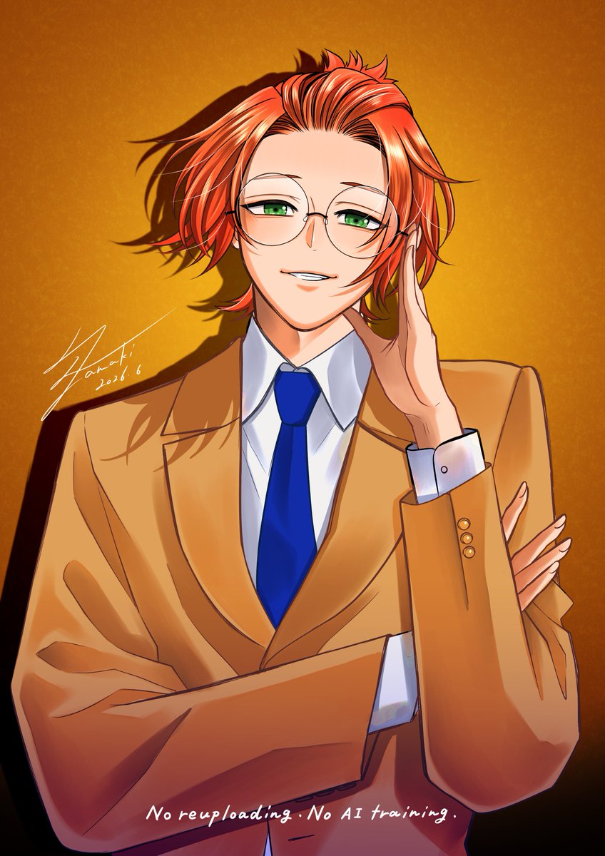 フォロワーさんの推しが描きたい企画】 ファントムバスターズ 是岸遊人