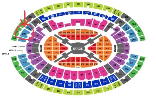 liangchoon's tweet photo. @galitsine @minniettae WTS BTS KL (2 Ticket 🎫) (12 Dec 2026) (Saturday) (Day 1)

2x Cat 5 - Sec 222 (Seat X05 &amp; X06) 

Two Ticket selling RM 1,700.00

Side By Side. Serious buyer only 

Dm if interested ✌🏻 https://t.co/kvg1jnh4HI