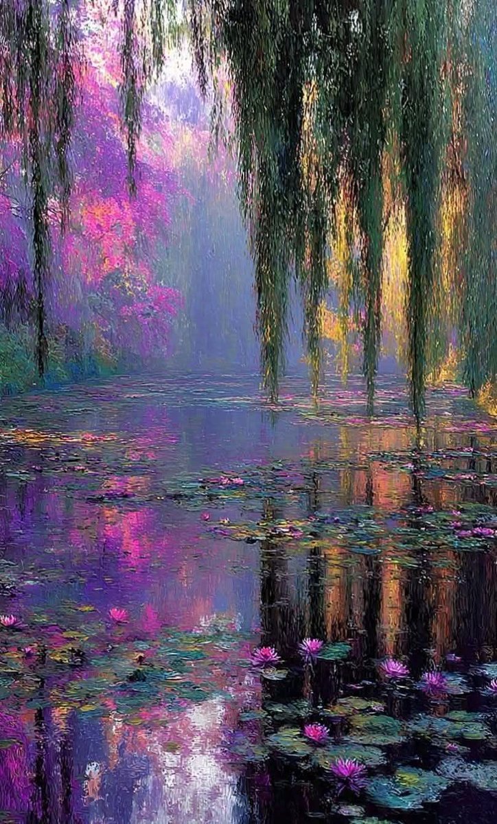 _littlegroves's tweet photo. the quiet relationship between the willow trees and the ponds https://t.co/ml37JWv8Zx