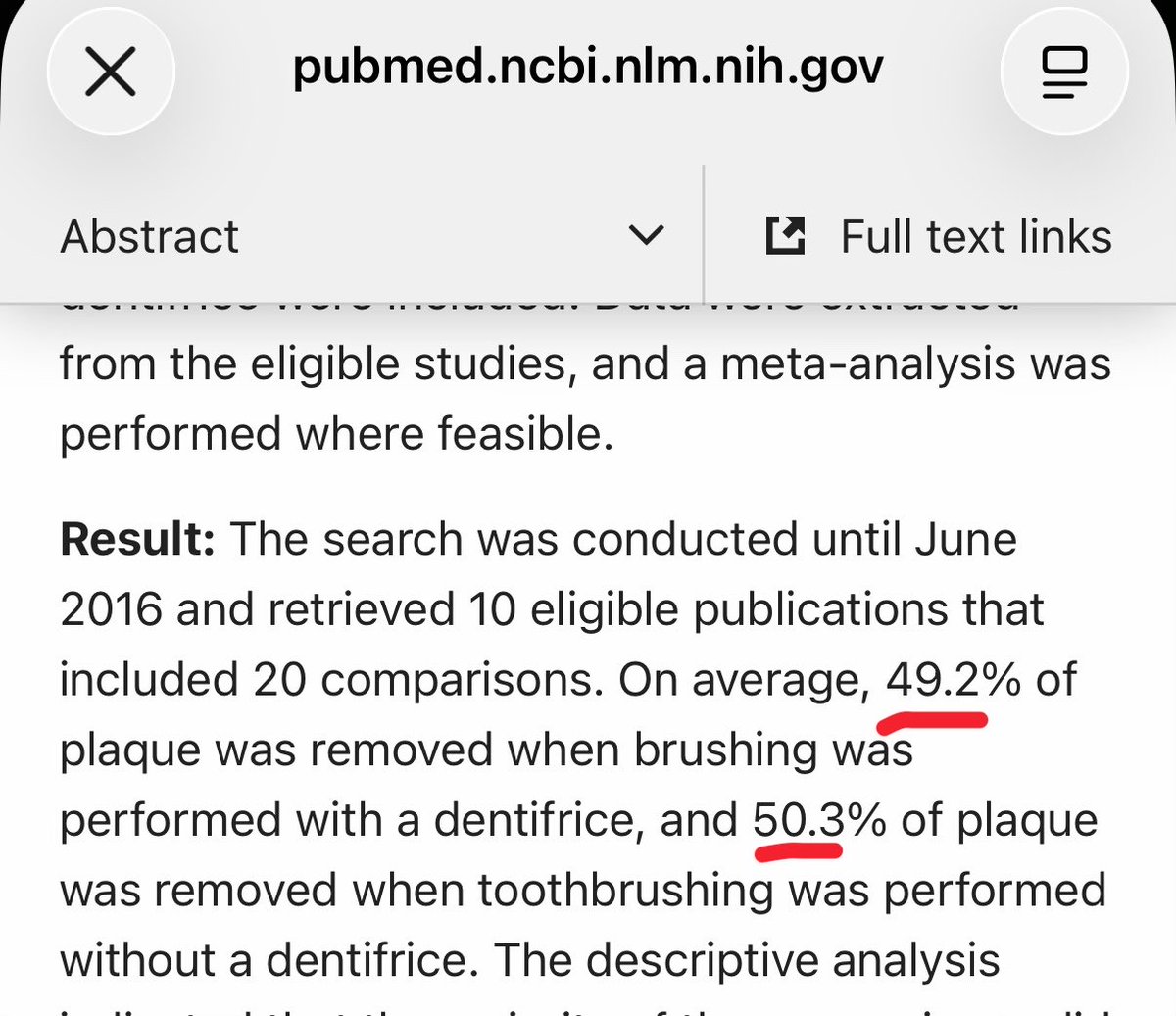 NielsHoven's tweet photo. FYI toothpaste doesn’t do anything

One clinical trial actually found less plaque removal when toothpaste was used

Just brush your kids’ teeth without toothpaste

It’s easier for everyone when their mouths aren’t full of foam https://t.co/IUUpQFuXY9