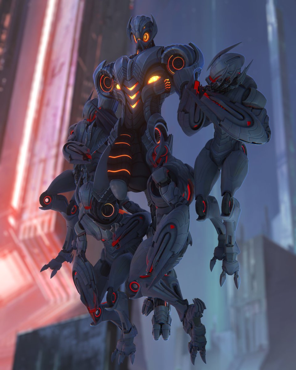 ArctiB's tweet photo. Patch Notes:
Strategist
Ultron
We noticed that Ultron's viability in game was largely dependent on other strats, so we've enabled him to strike out on his own.
- We gave him a massive metal rod that deals 9999 damage!
- He can't fly without a little help.
#NSFW #3D https://t.co/i9DPEA6SAh