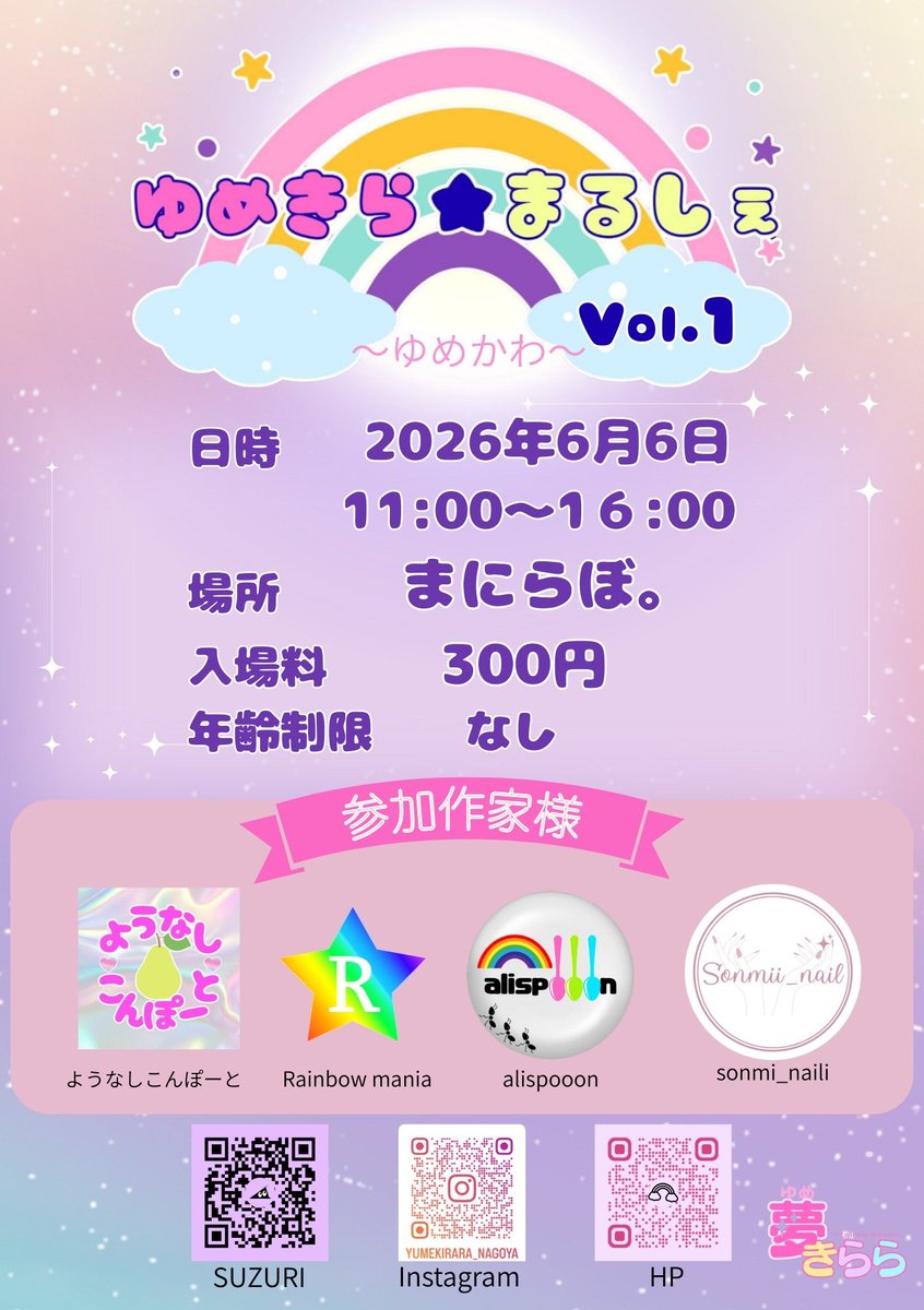 manilabo758's tweet photo. ゆめきら★まるしぇ
ありがとうございました！
いつもの まにらぼ。とは違った雰囲気でとても新鮮でした✨

まにらぼ。はイベントスペースとしてご利用頂くことも可能です✨
ご興味ある方はぜひお問い合わせください。
 #イベントスペース
 #ゆめきらまるしぇ
 #大須
 #レンタルスペース https://t.co/e2GZtOvWJe