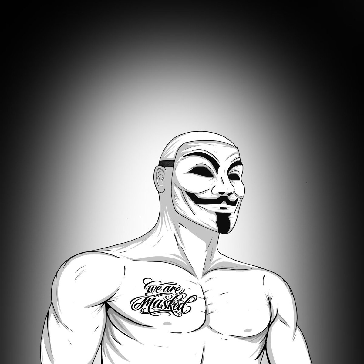 MASKED tweet media