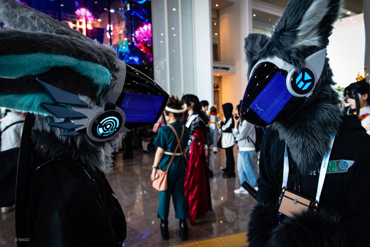 Cipher_Fur's tweet photo. What's going on-
*Bluescreen*

#Protogen https://t.co/XPcPgA2OI9